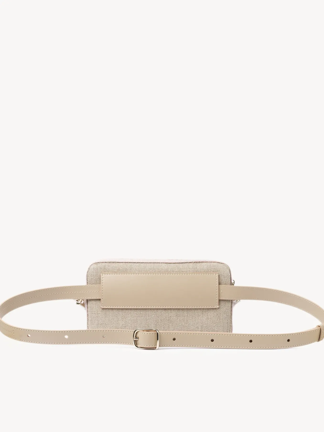 Sacs À Bandoulière-Chloé Sac Ceinture Woody Blushy Beige