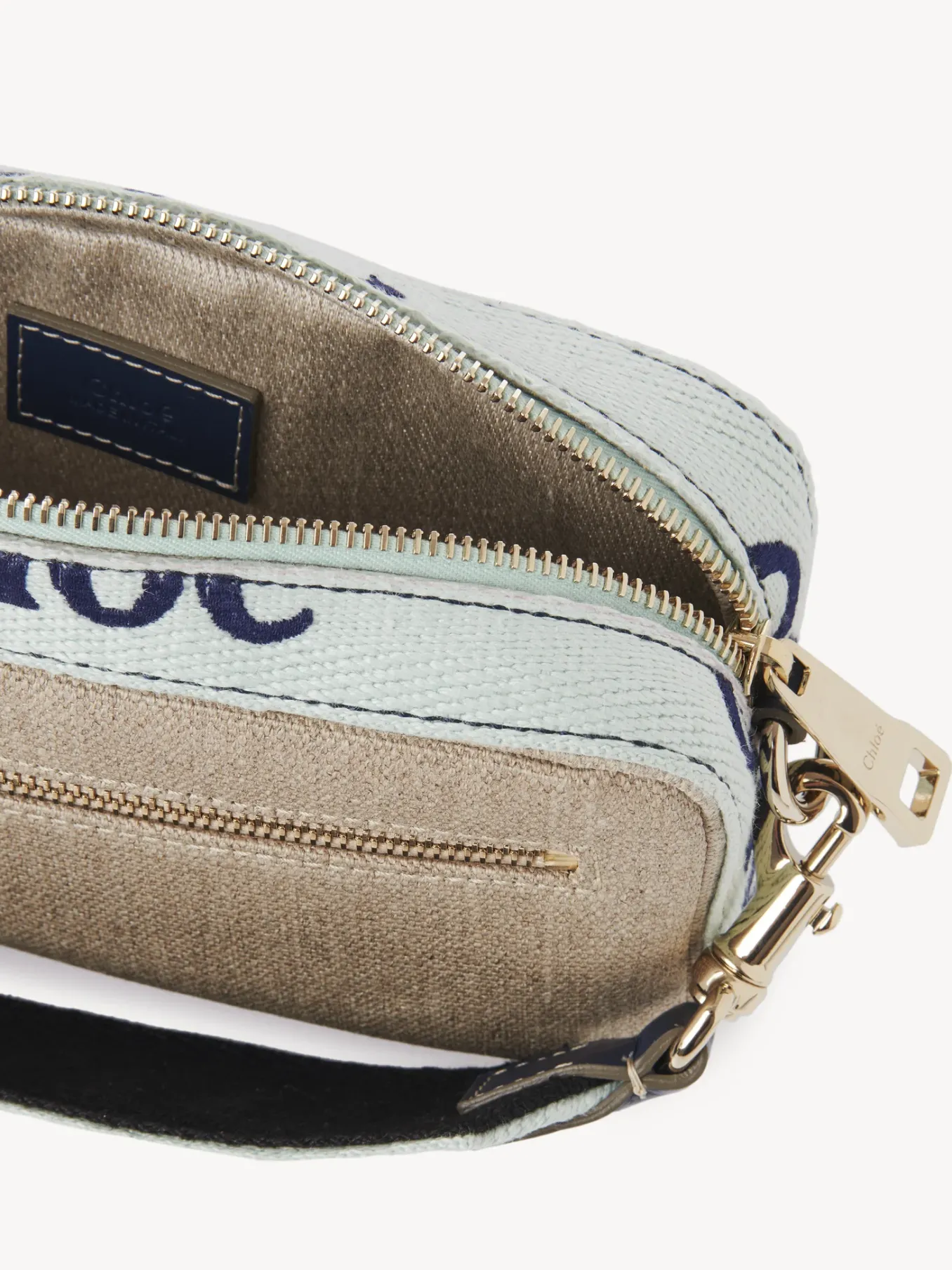 Sacs À Bandoulière-Chloé Sac Ceinture Woody Green - Blue 1