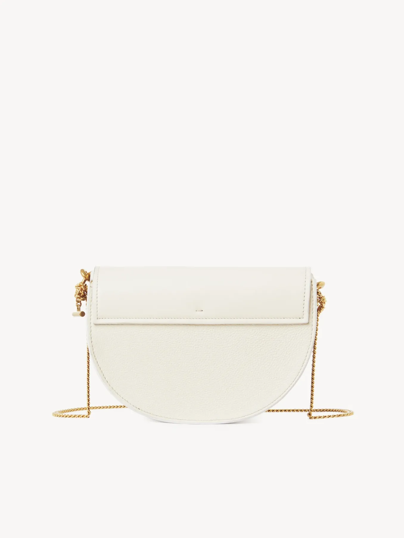 Sacs À Bandoulière-Chloé Sac Chaine Porte Épaule Marcie Misty Ivory