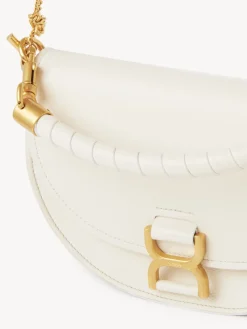Sacs À Bandoulière-Chloé Sac Chaine Porte Épaule Marcie Misty Ivory