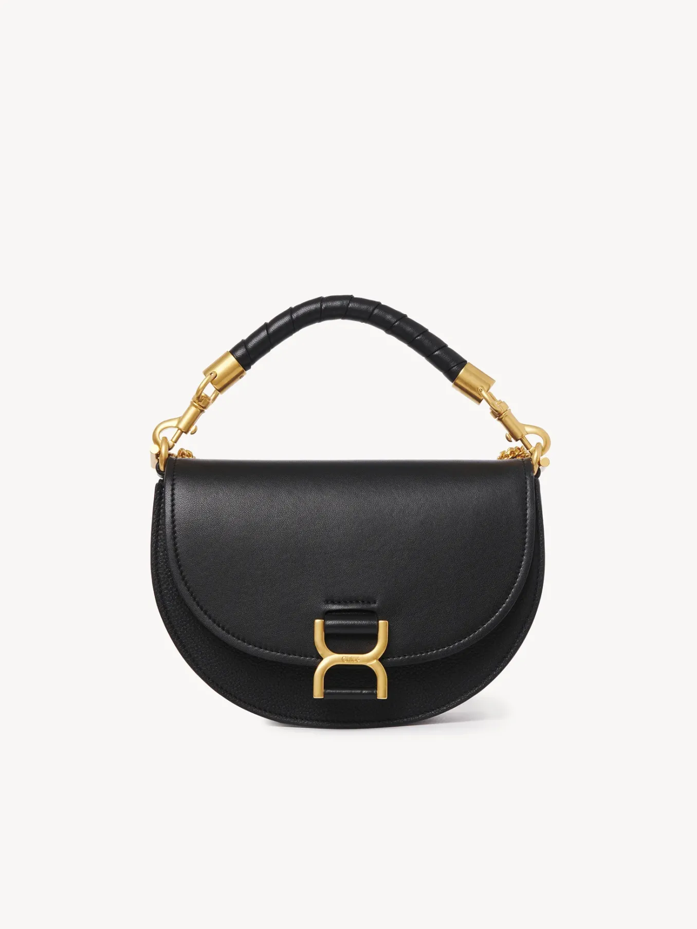 Sacs À Bandoulière-Chloé Sac Chaine Porte Épaule Marcie Noir