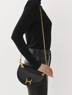Sacs À Bandoulière-Chloé Sac Chaine Porte Épaule Marcie Noir