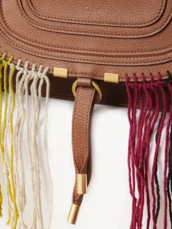 Sacs À Bandoulière-Chloé Sac Double Porte Marcie Tan