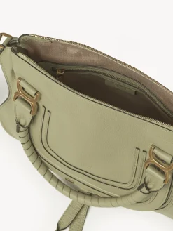 Sacs À Bandoulière-Chloé Sac Double Porte Marcie Faded Green
