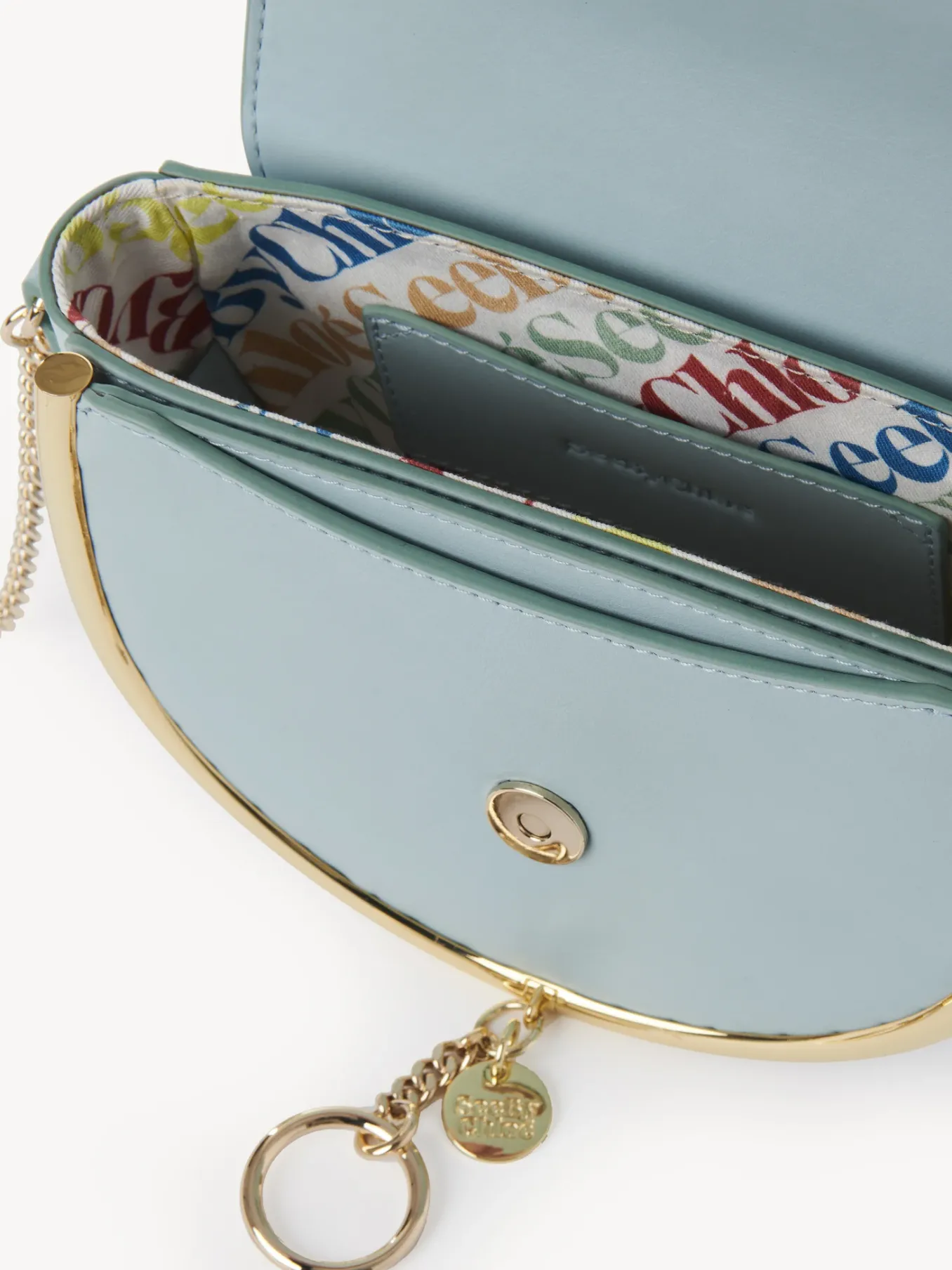Sacs À Bandoulière-Chloé Sac Du Soir Mara Sterling Blue
