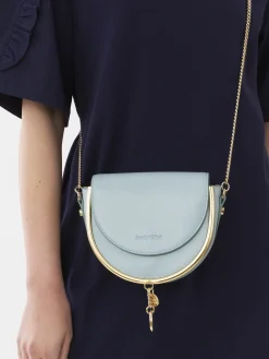Sacs À Bandoulière-Chloé Sac Du Soir Mara Sterling Blue