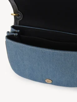 Sacs Porté Épaule-Chloé Sac Porte Épaule Hana Denim
