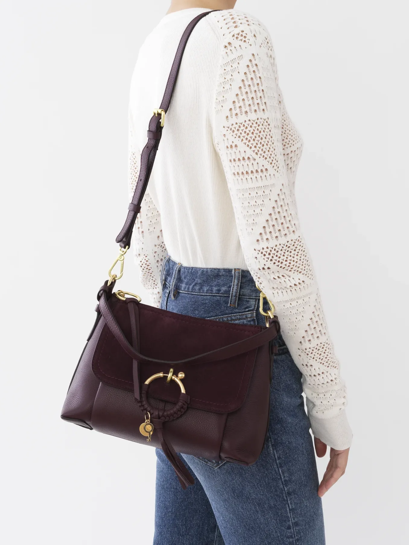 Sacs Porté Épaule-Chloé Sac Porte Épaule Joan Full Violine