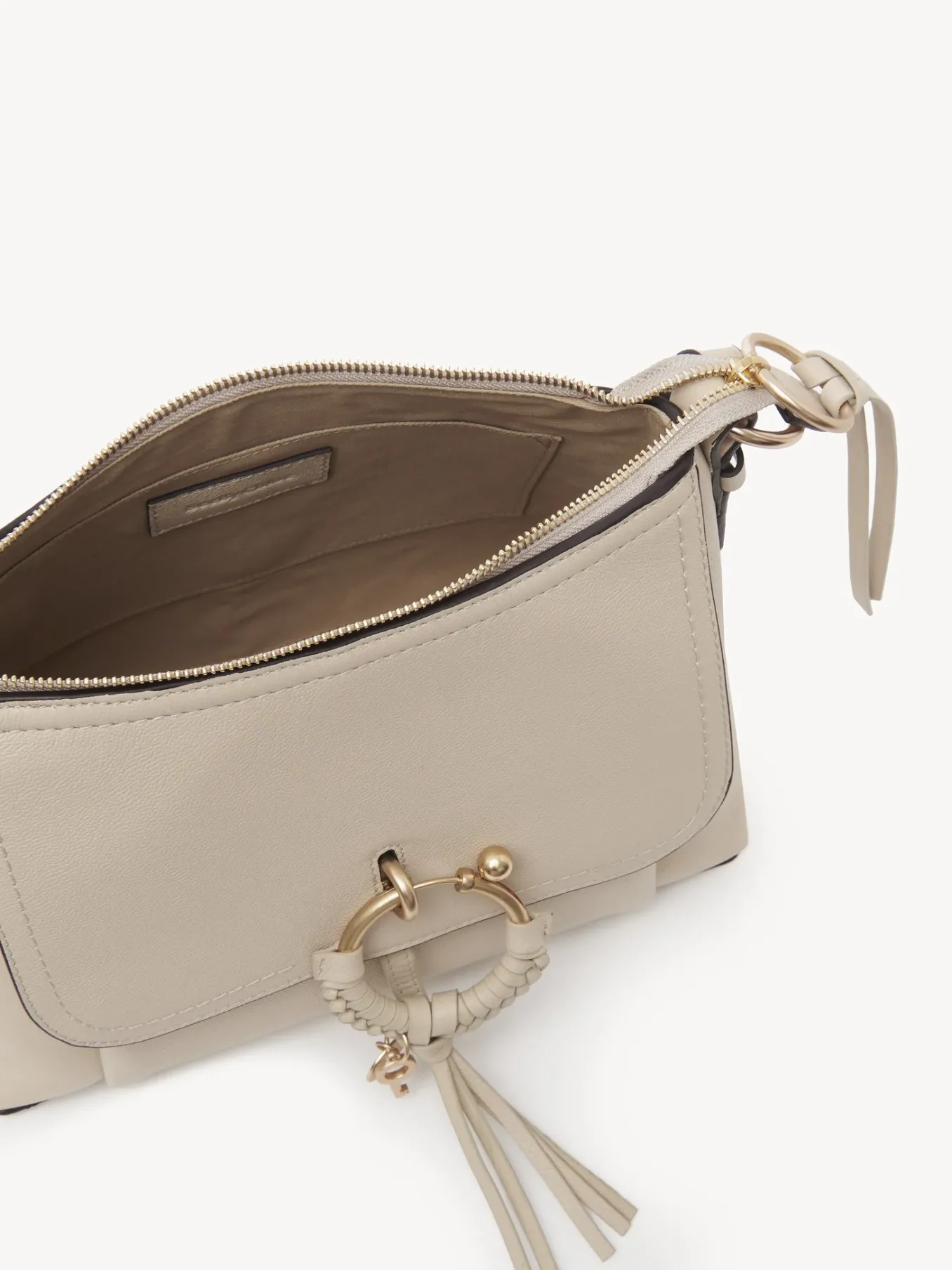 Sacs Porté Épaule-Chloé Sac Porte Épaule Joan Cement Beige