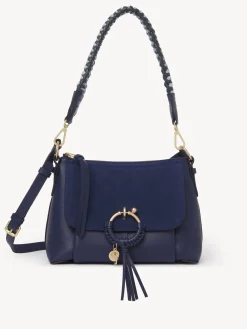 Sacs Porté Épaule-Chloé Sac Porte Épaule Joan Classic Navy