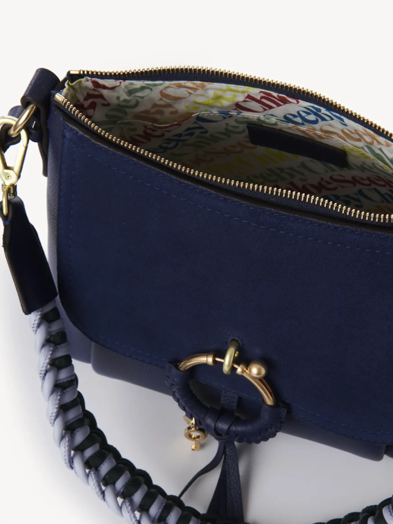 Sacs Porté Épaule-Chloé Sac Porte Épaule Joan Classic Navy