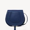 Sacs À Bandoulière-Chloé Sac Porte Épaule Marcie Deep Denim