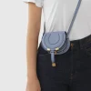 Sacs À Bandoulière-Chloé Sac Porte Épaule Marcie Nano Shady Cobalt