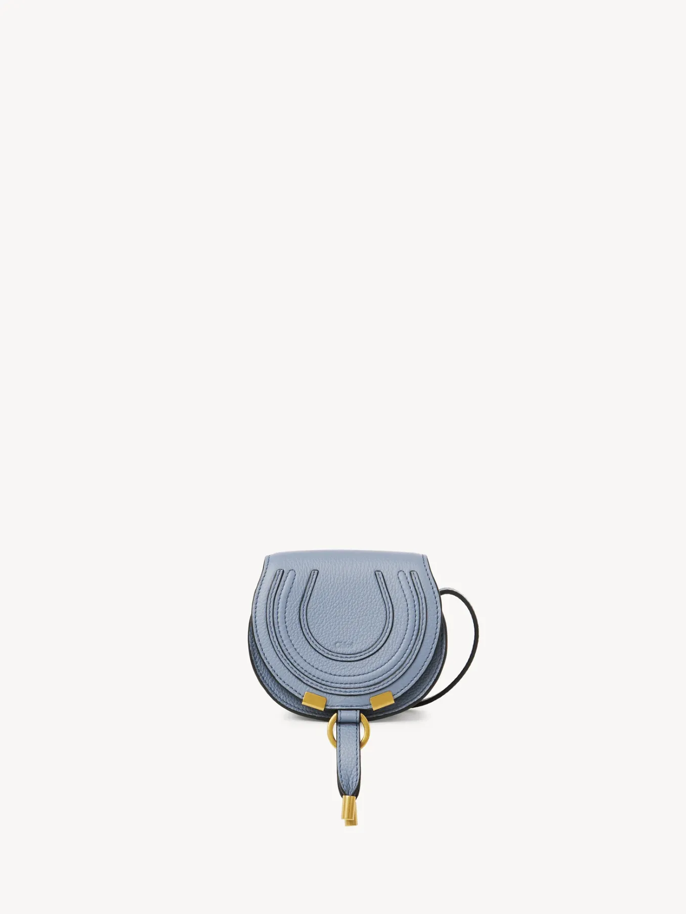 Sacs À Bandoulière-Chloé Sac Porte Épaule Marcie Nano Shady Cobalt