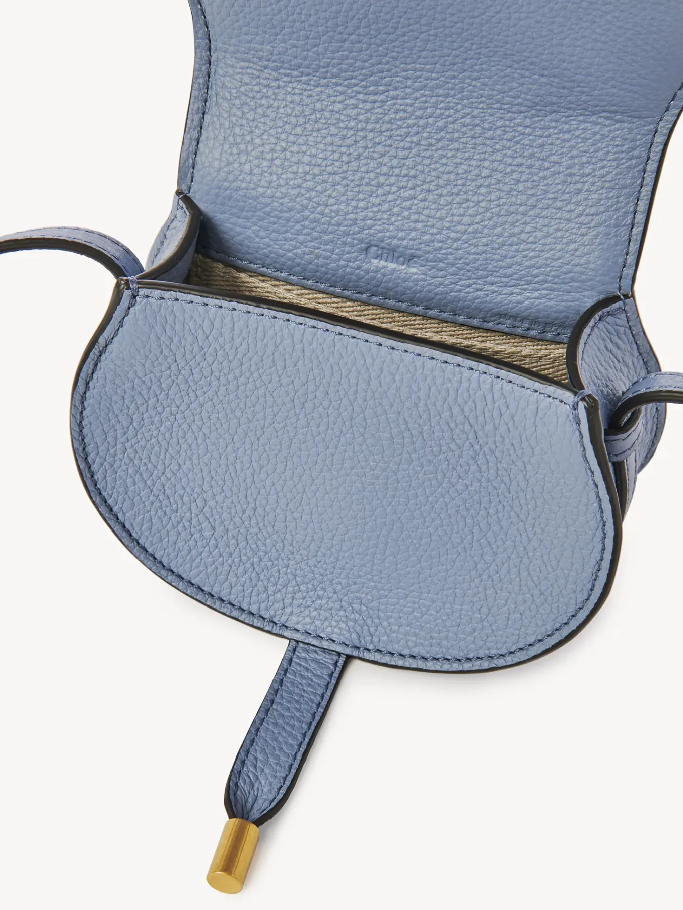 Sacs À Bandoulière-Chloé Sac Porte Épaule Marcie Nano Shady Cobalt