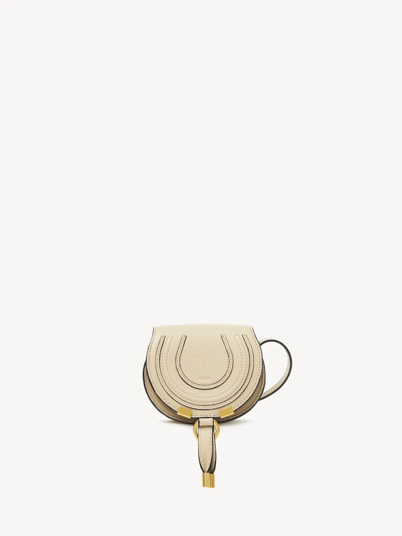 Sacs À Bandoulière-Chloé Sac Porte Épaule Marcie Nano Root Beige