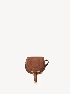 Sacs À Bandoulière-Chloé Sac Porte Épaule Marcie Nano Tan