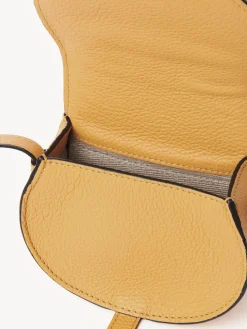 Sacs À Bandoulière-Chloé Sac Porte Épaule Marcie Nano Tan Apricot