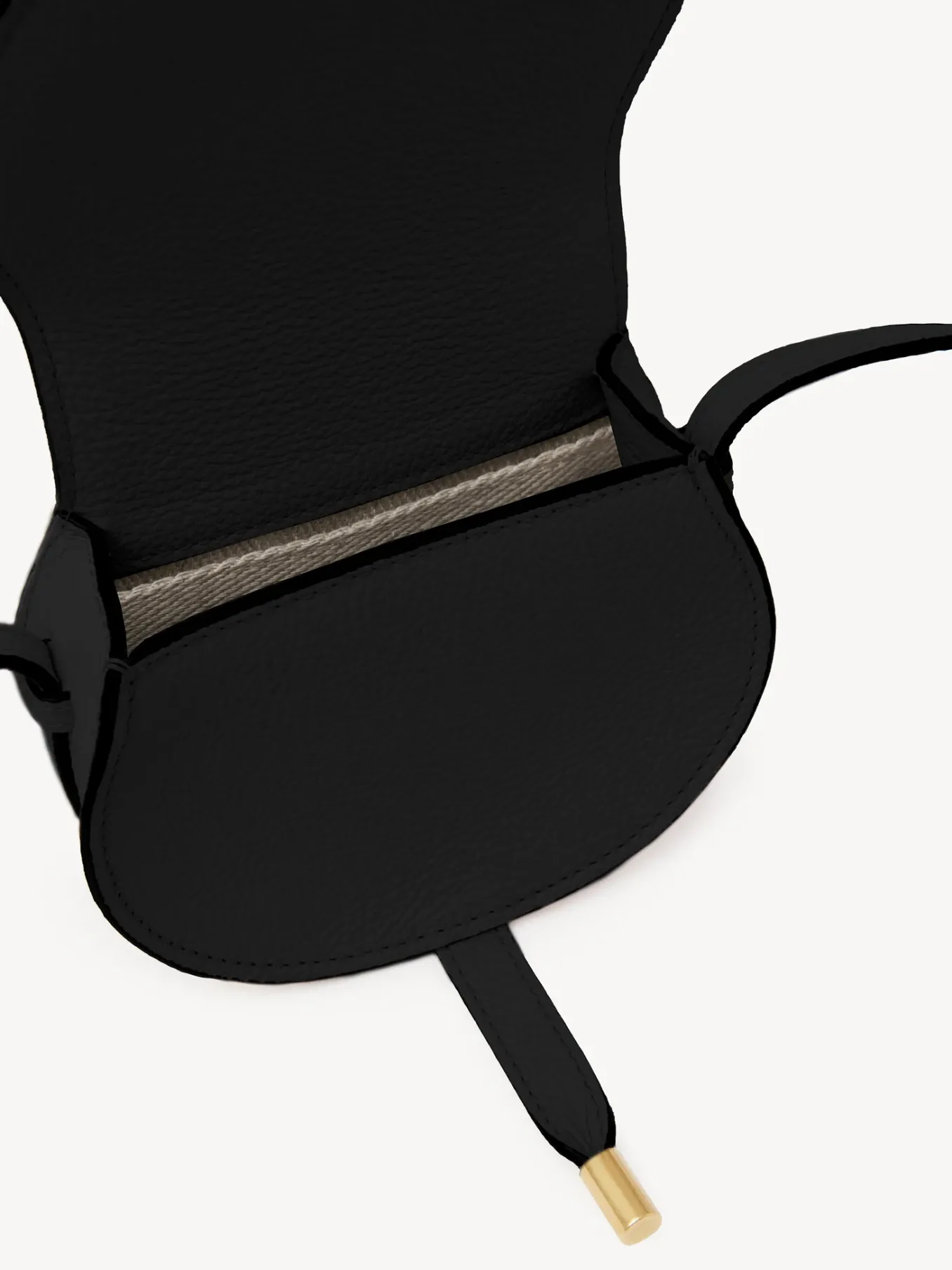 Sacs À Bandoulière-Chloé Sac Porte Épaule Marcie Nano Noir