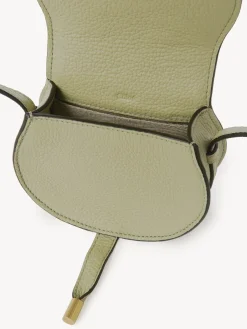 Sacs À Bandoulière-Chloé Sac Porte Épaule Marcie Nano Faded Green