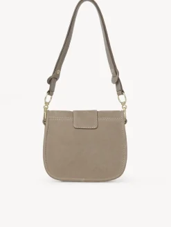 Sacs Porté Épaule-Chloé Sac Porte Épaule Saddie Motty Grey