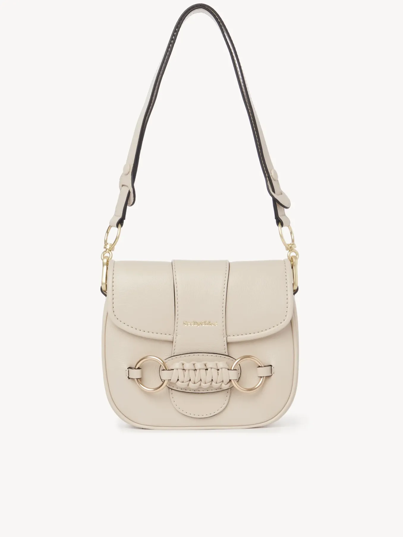 Sacs Porté Épaule-Chloé Sac Porte Épaule Saddie Cement Beige