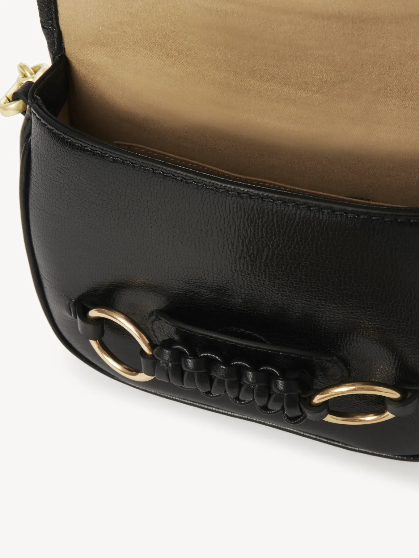 Sacs Porté Épaule-Chloé Sac Porte Épaule Saddie Noir