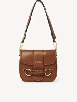Sacs Porté Épaule-Chloé Sac Porte Épaule Saddie Caramello