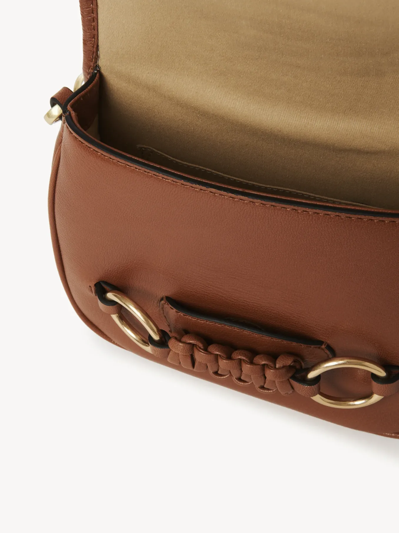 Sacs Porté Épaule-Chloé Sac Porte Épaule Saddie Caramello