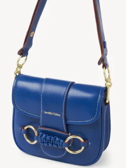 Sacs Porté Épaule-Chloé Sac Porte Épaule Saddie Eternity Blue