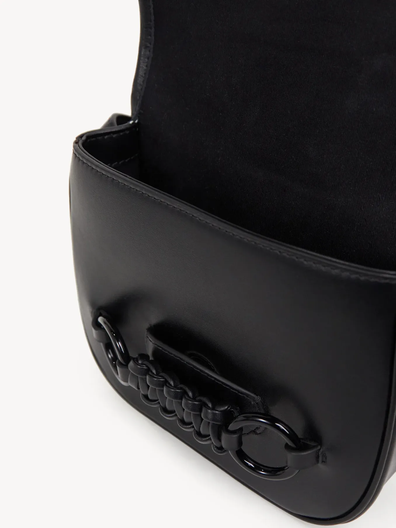 Sacs Porté Épaule-Chloé Sac Porte Épaule Saddie Noir
