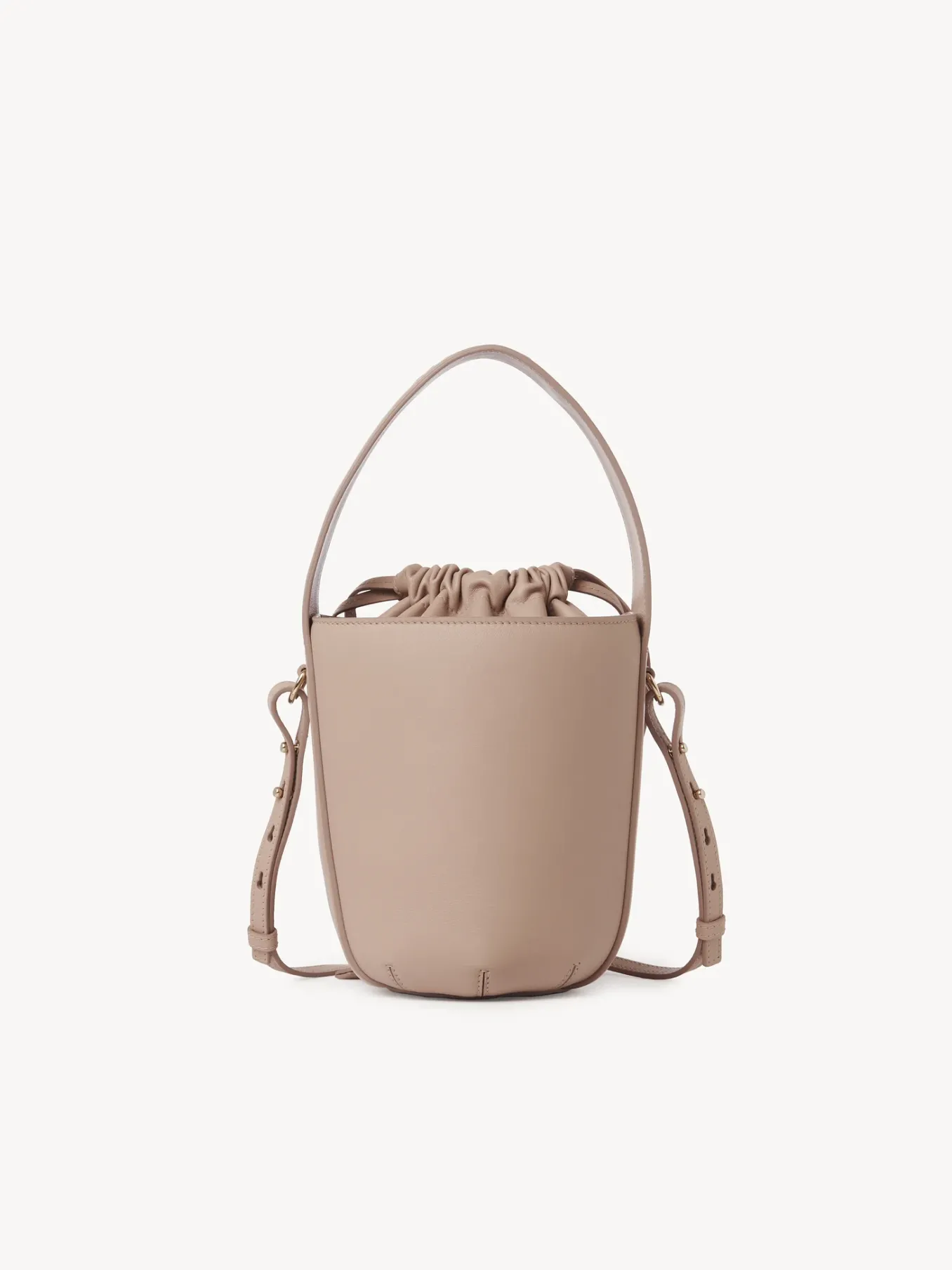 Sacs Porté Épaule-Chloé Sac Seau Chloe Sense Powder Beige