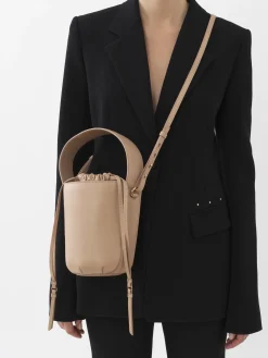 Sacs Porté Épaule-Chloé Sac Seau Chloe Sense Powder Beige