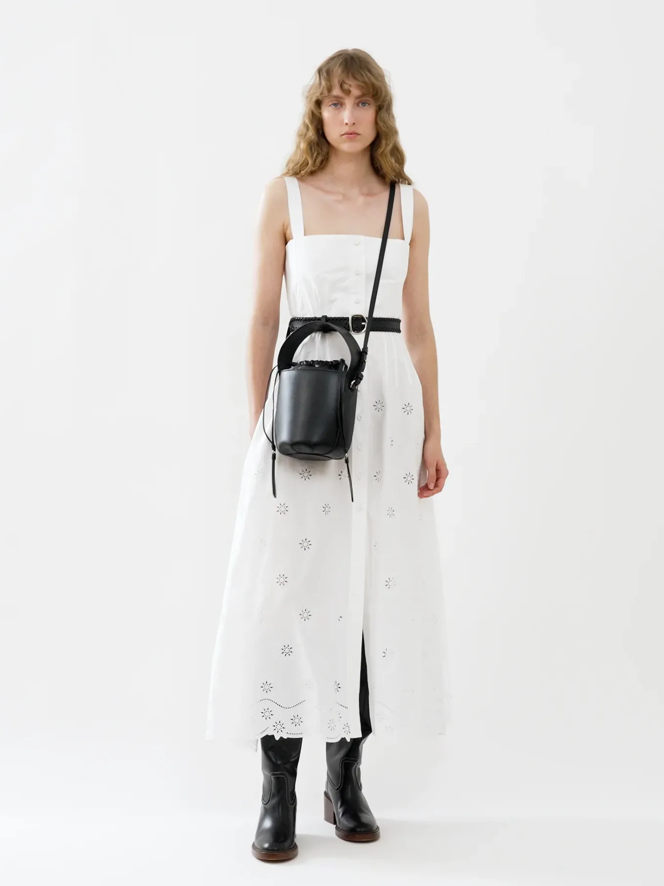 Sacs Porté Épaule-Chloé Sac Seau Chloe Sense Noir