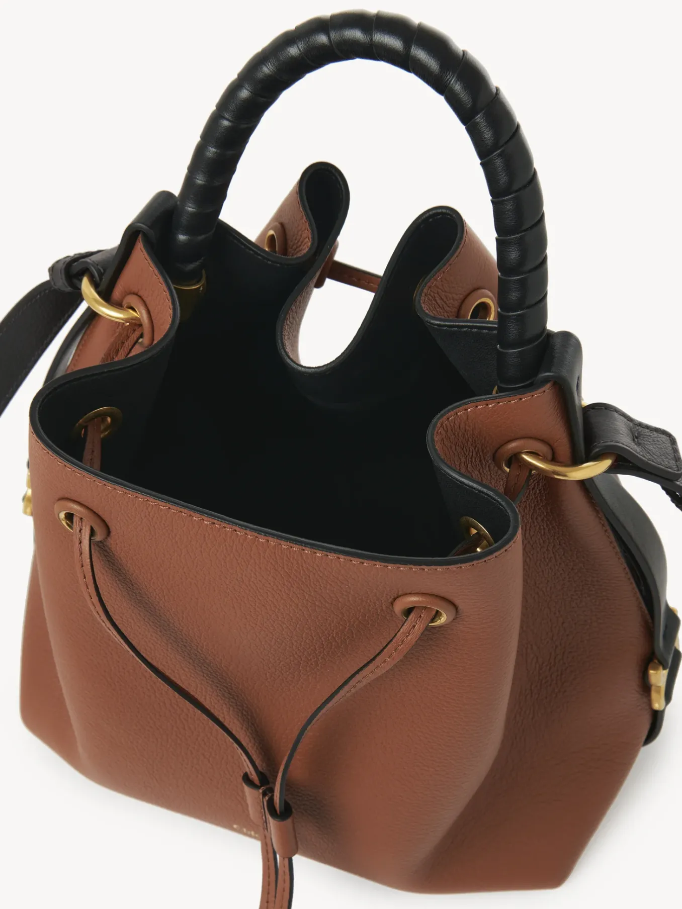Sacs À Bandoulière-Chloé Sac Seau Marcie Tan