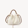 Sacs À Bandoulière-Chloé Sac Seau Marcie Misty Ivory