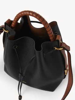 Sacs À Bandoulière-Chloé Sac Seau Marcie Noir