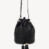 Sacs Porté Épaule-Chloé Sac Seau Vicki Noir