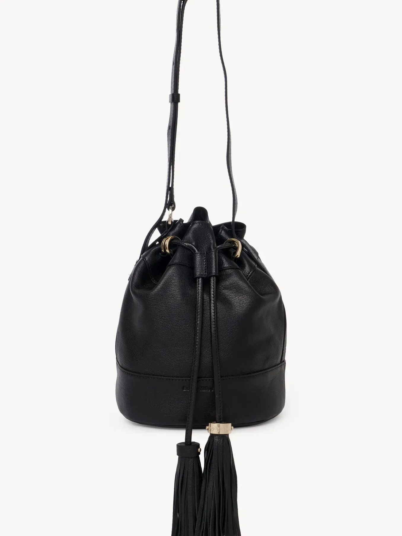 Sacs Porté Épaule-Chloé Sac Seau Vicki Noir