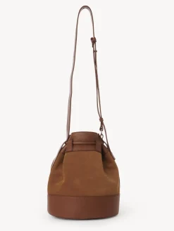 Sacs Porté Épaule-Chloé Sac Seau Vicki Caramello
