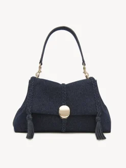 Denim-Chloé Sac Souple Porte Épaule Penelope Denim