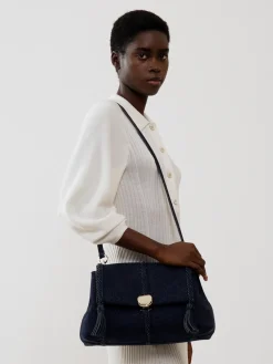 Denim-Chloé Sac Souple Porte Épaule Penelope Denim