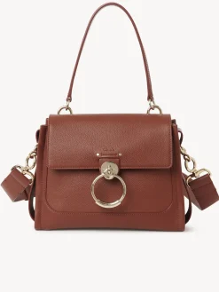 Sacs À Bandoulière-Chloé Sac Tess Day Sepia Brown