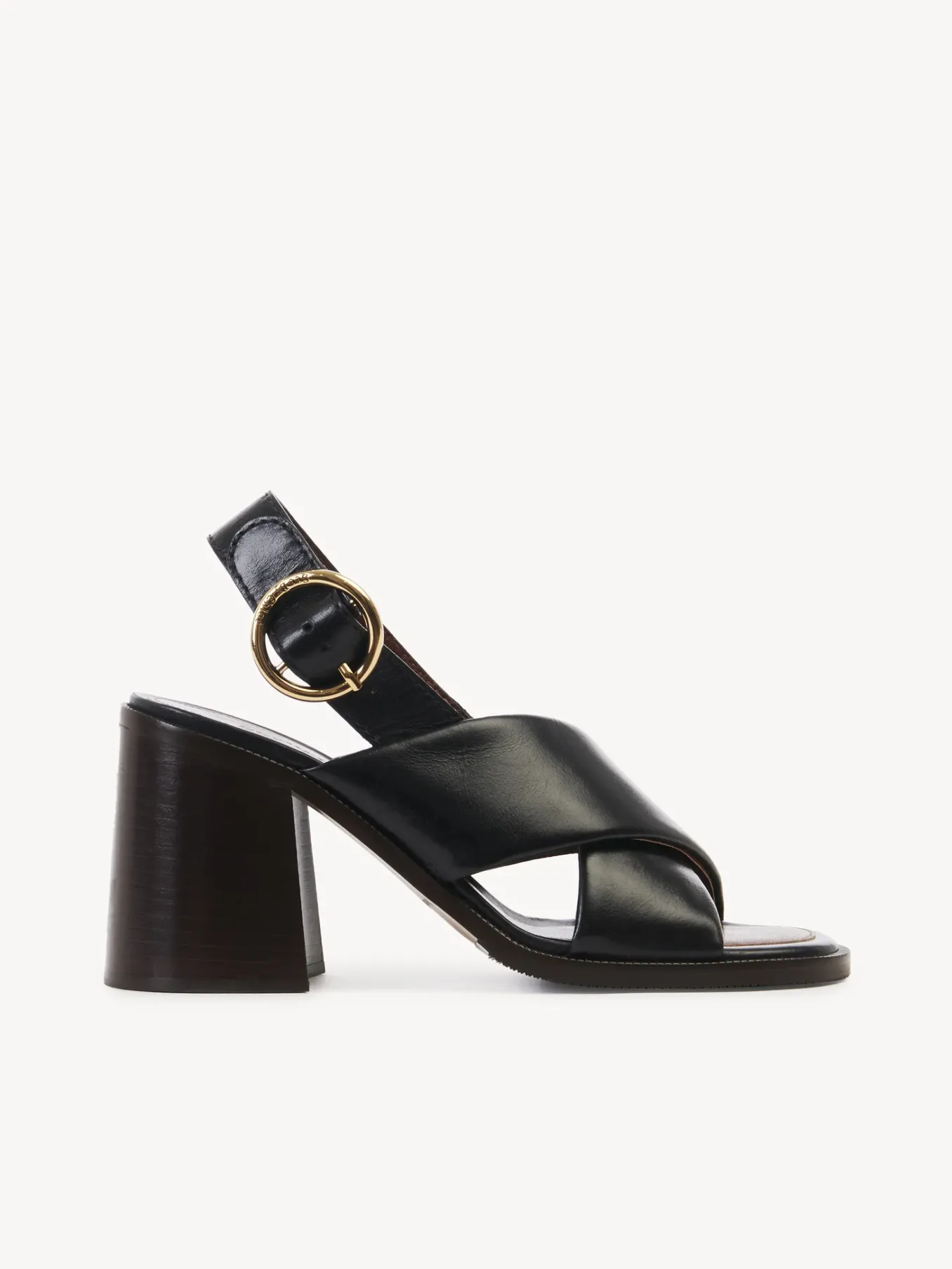 Sandales Et Espadrilles-Chloé Sandales Hautes Lyna Noir