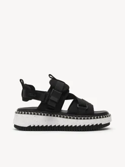Sandales Et Espadrilles-Chloé Sandales Lilli Noir