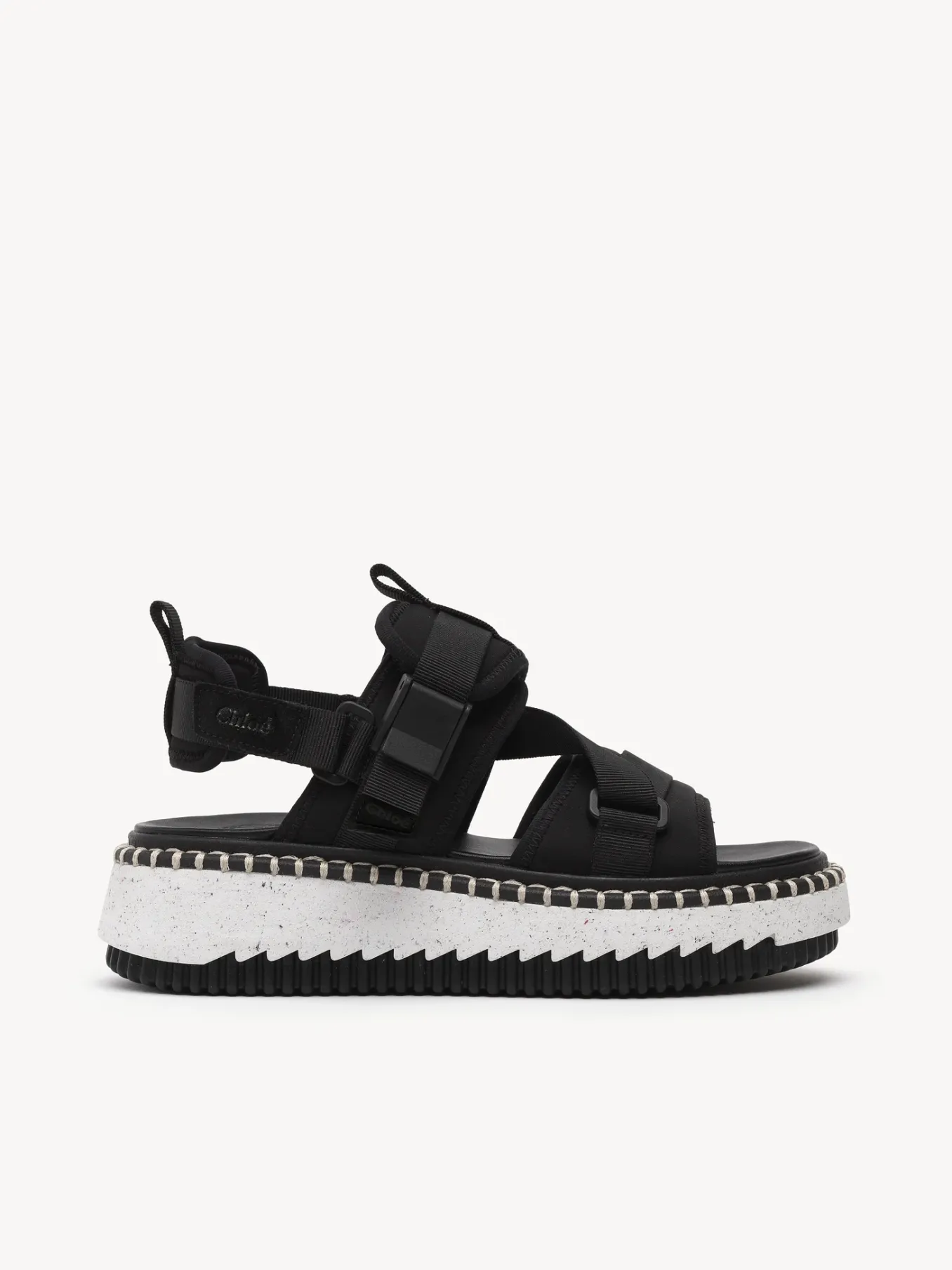 Sandales Et Espadrilles-Chloé Sandales Lilli Noir