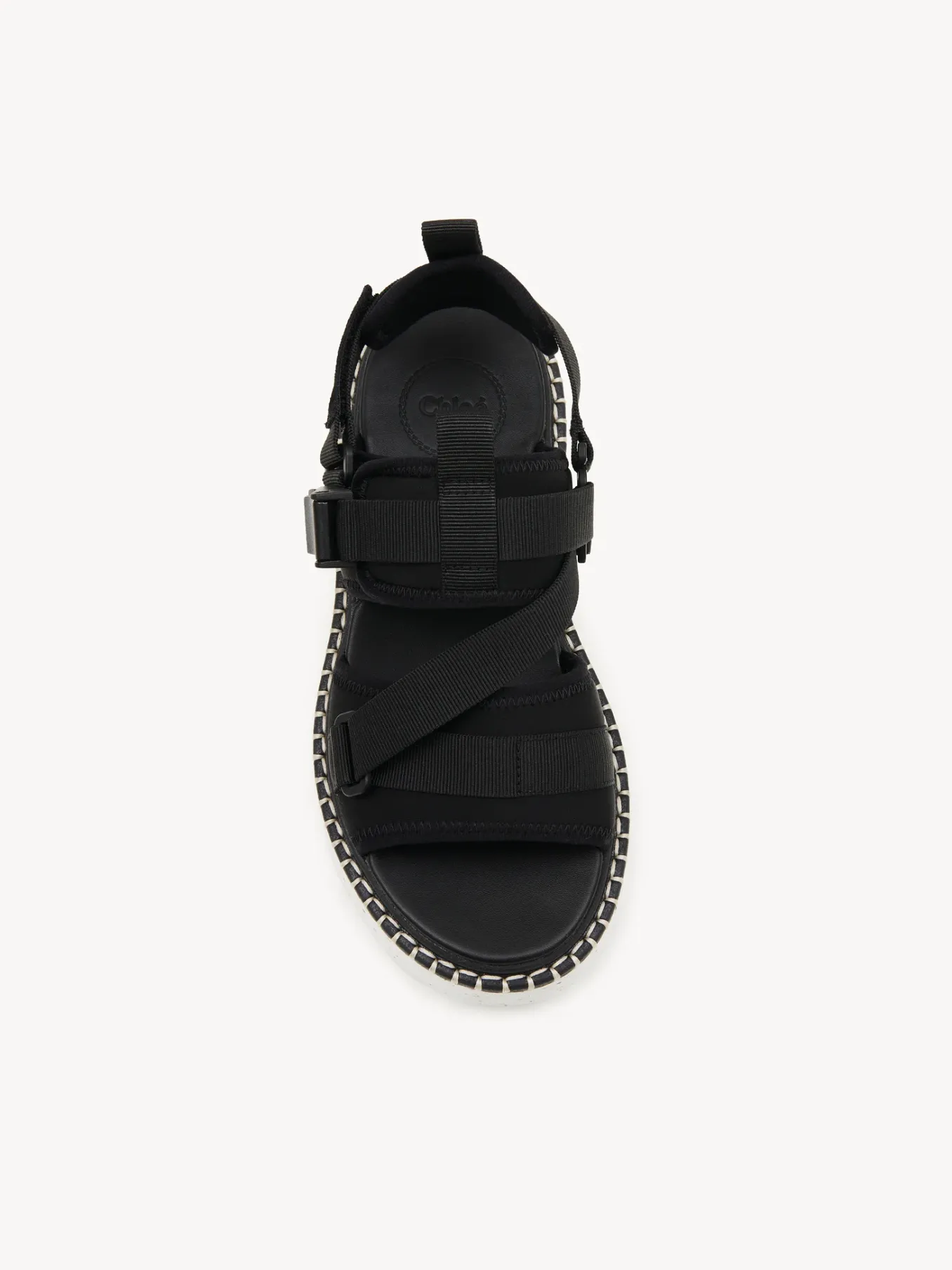 Sandales Et Espadrilles-Chloé Sandales Lilli Noir