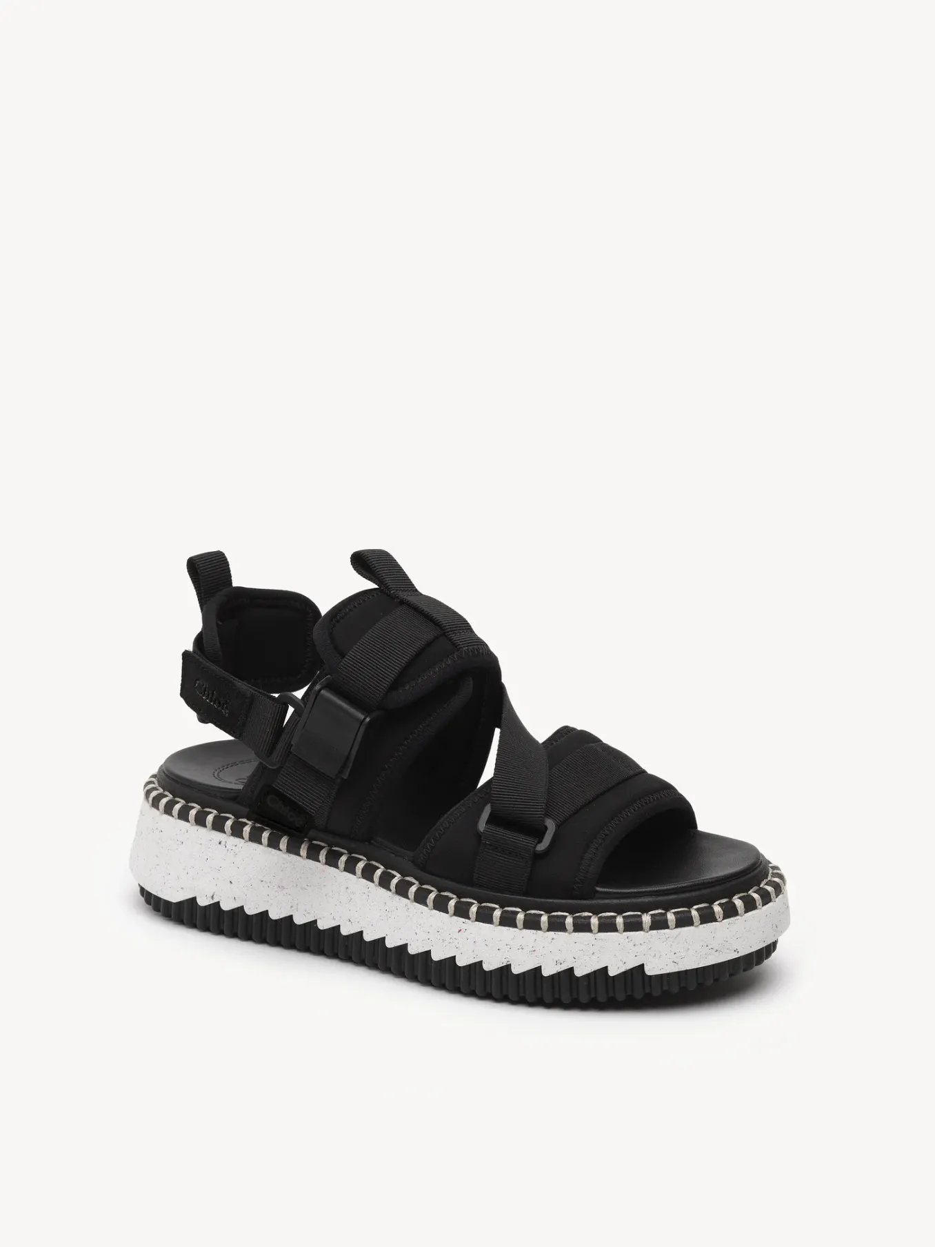 Sandales Et Espadrilles-Chloé Sandales Lilli Noir