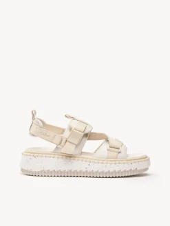 Sandales Et Espadrilles-Chloé Sandales Lilli Blanc