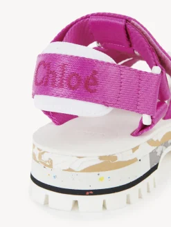 Sandales Et Espadrilles-Chloé Sandales Nikie Fizzy Pink